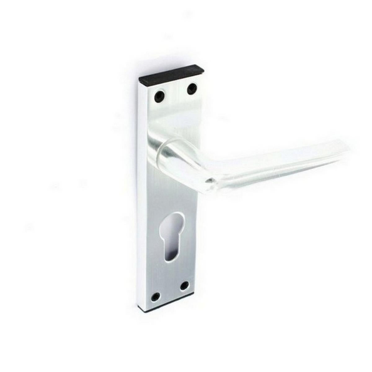 Aluminium Euro Lock Handles 150mm Securit