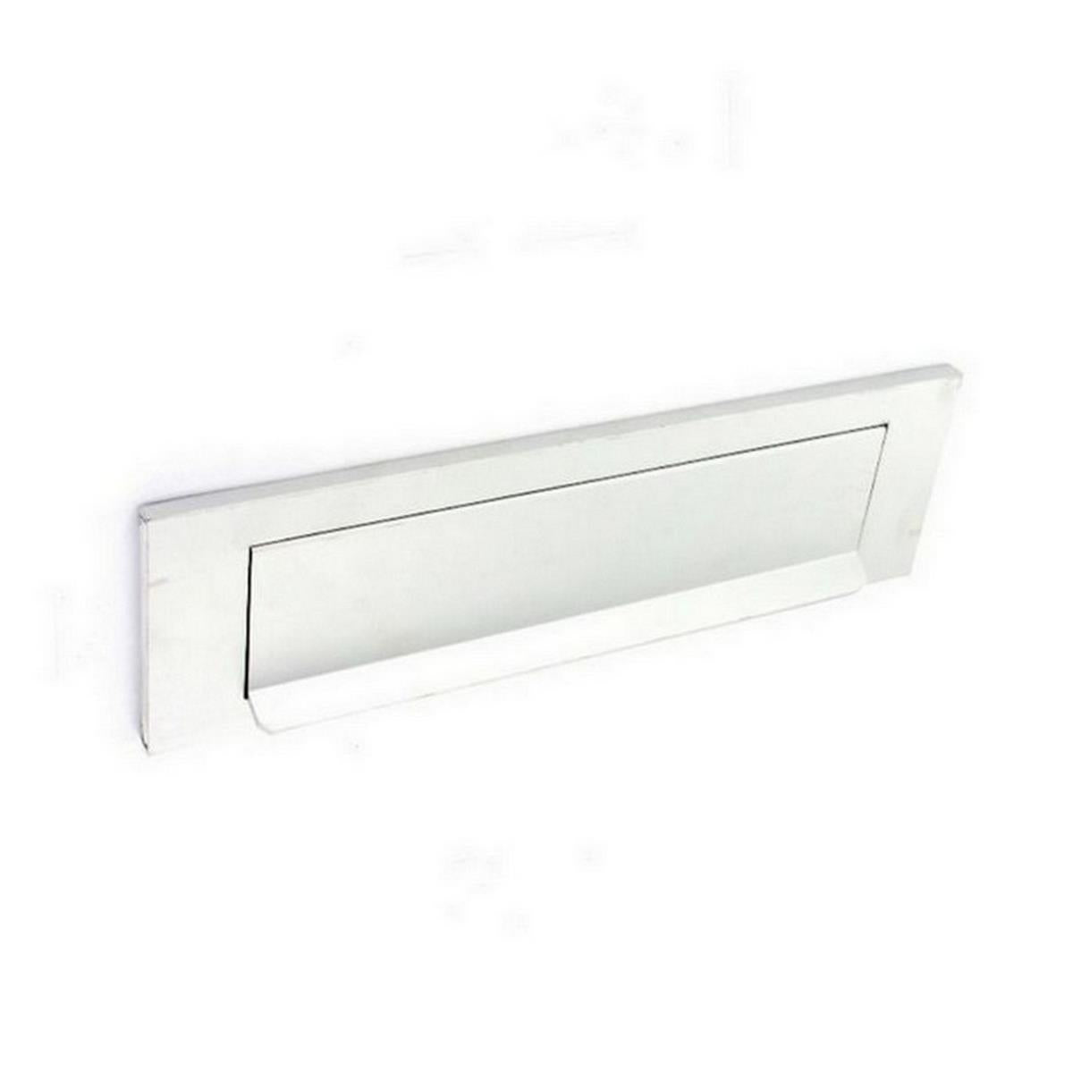 Letter Plate Gravity Aluminium 250mm Securit S3130