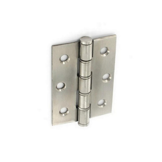 Stainless Steel Double Washered Hinges Satin 75mm Securit S4294