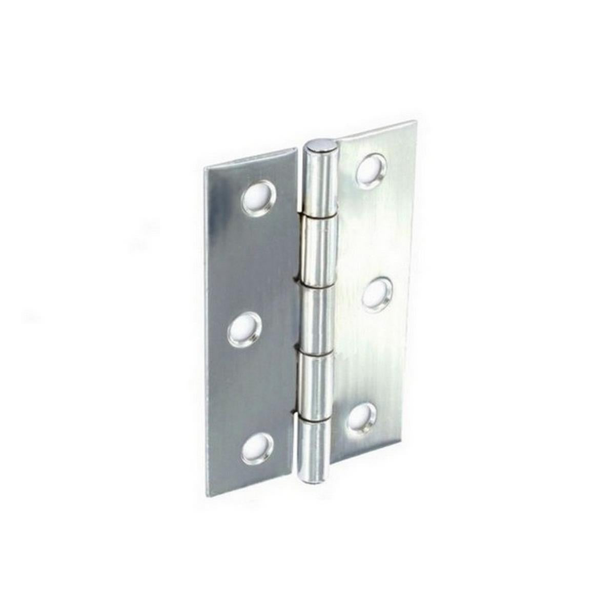 Steel Butt Hinges Zinc Plated Securit