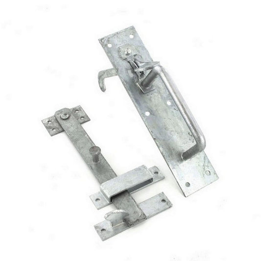Medium Suffolk Latch 215mm Galvanised Securit S4734