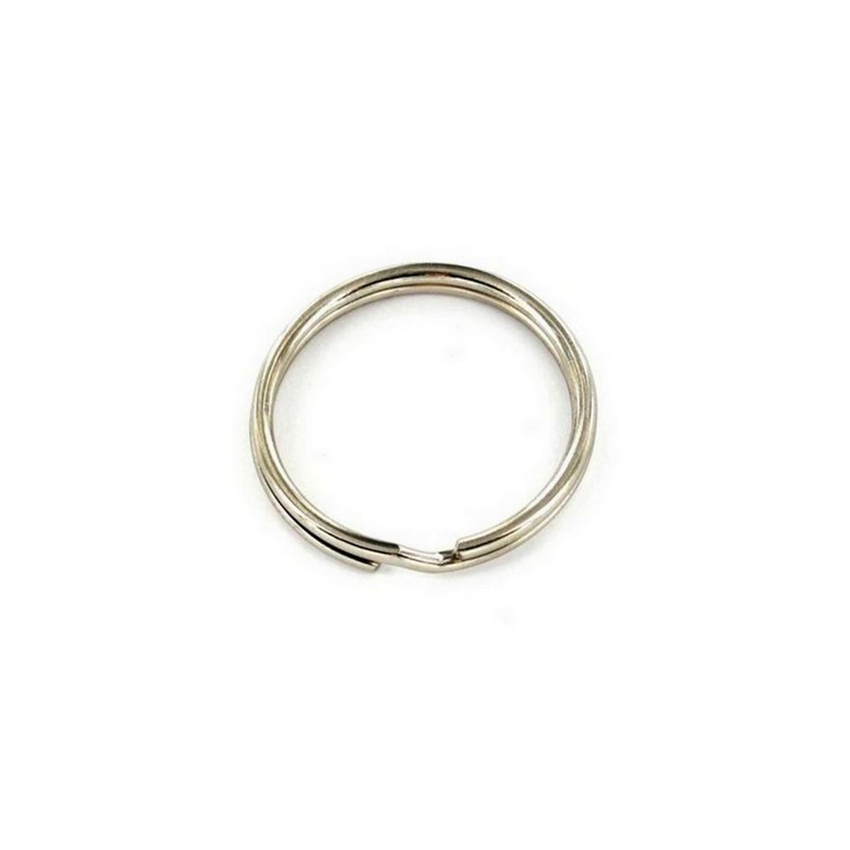 Split Ring Steel Nickel Plated 25mm