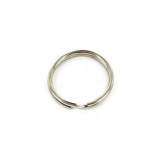 Split Ring Steel Nickel Plated 25mm