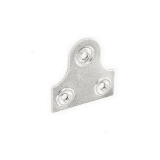 Glass Plate Plain Zinc Plated 38mm Securit S6816