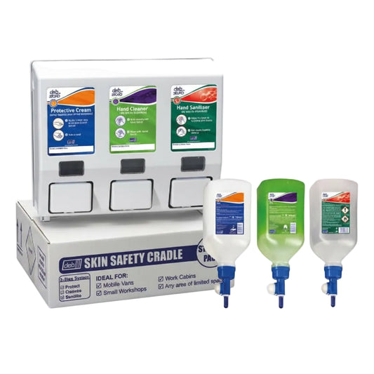 Mobile worker cleaning station kit Deb