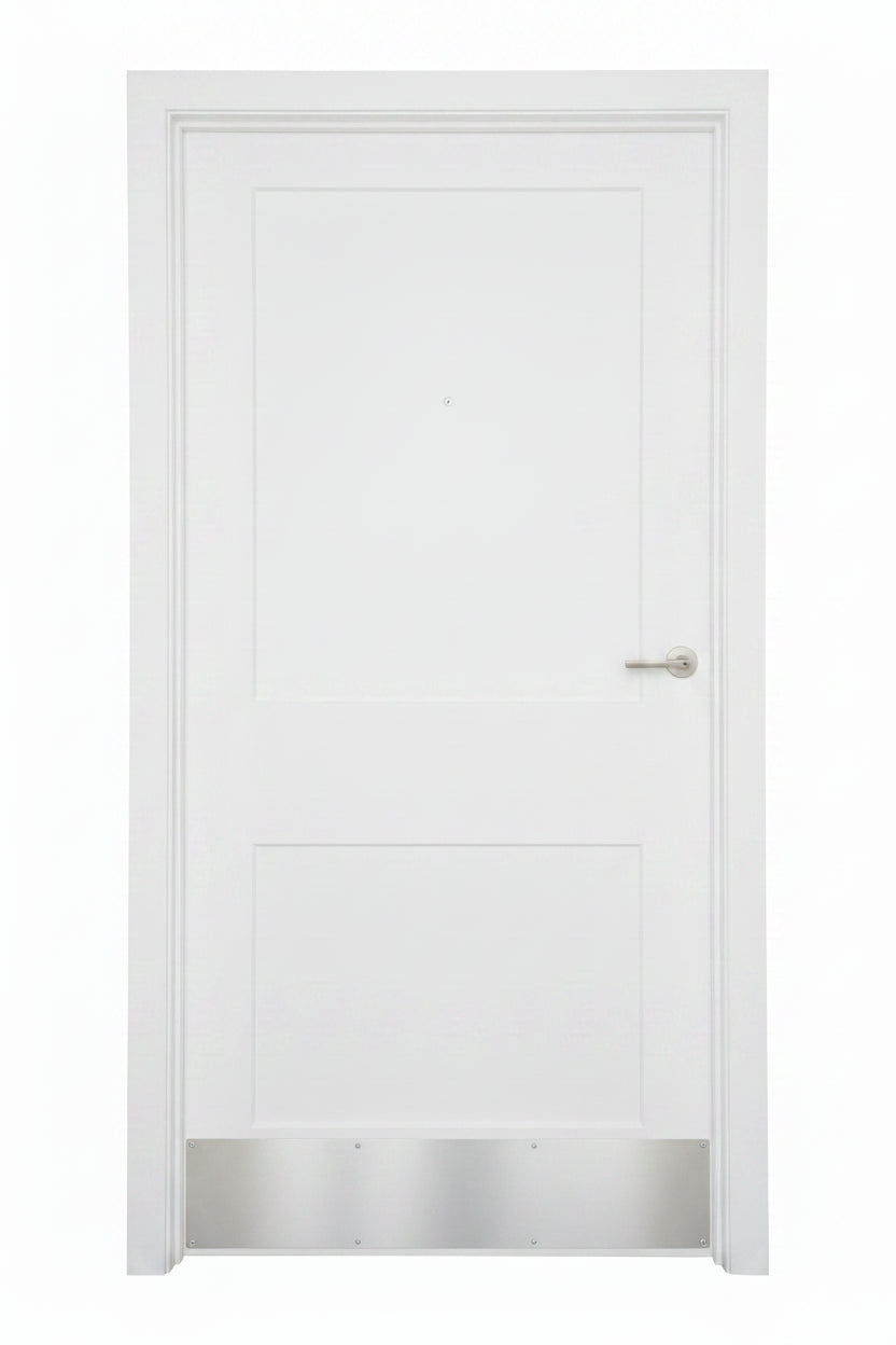 Kick Plate Satin Aluminium