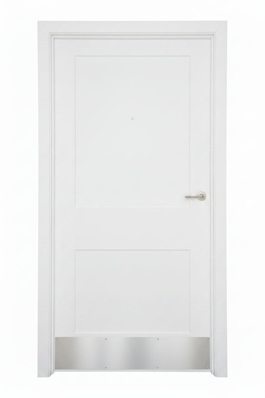 Kick Plate Satin Aluminium